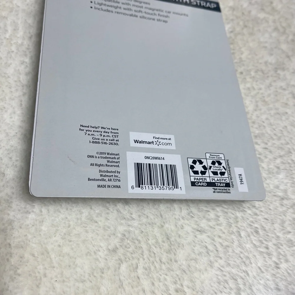 Onn iPhone XS Max Ring Stand Phone Case with Strap - Picture 4 of 9